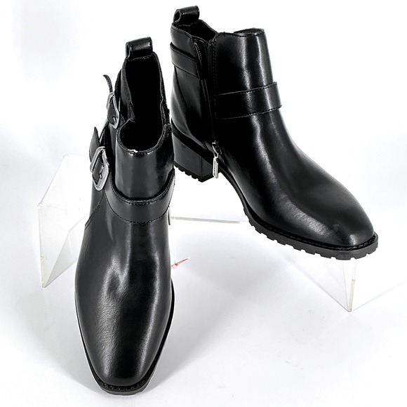 blondo dress boots ETOILE Black Leather Combat Boots main image 0